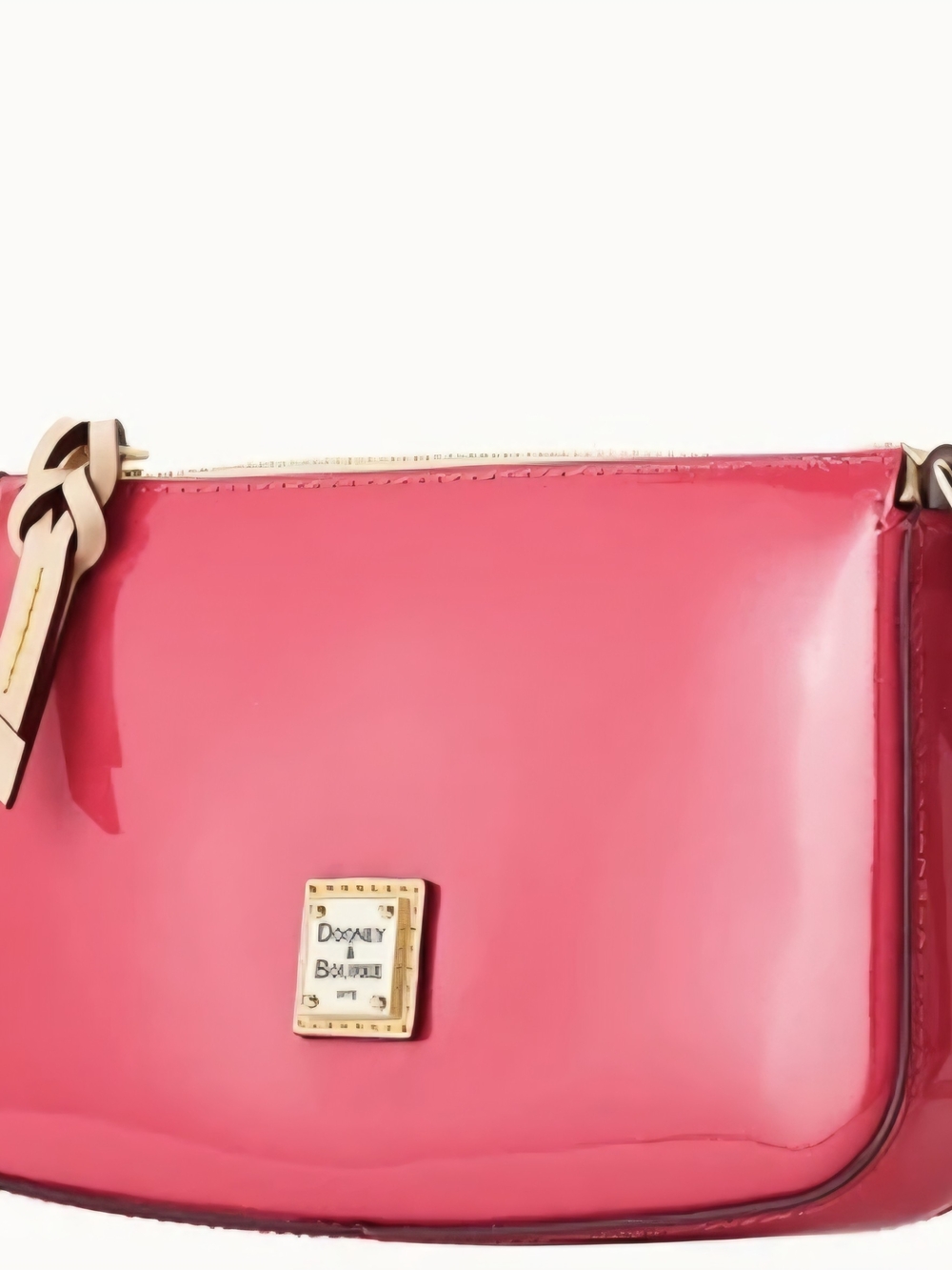 Dooney & Bourke Bright Pink Patent Leather Crossbody